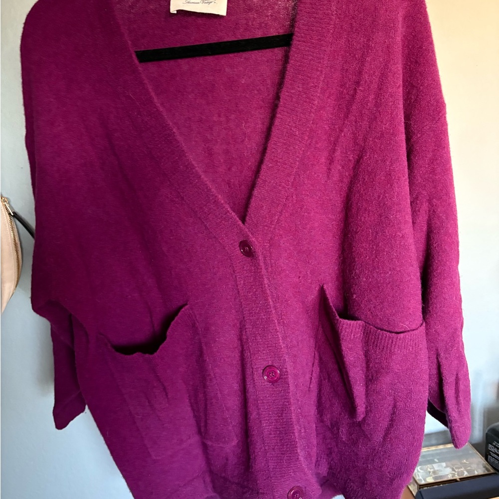 American Vintage purple sweater size M/L